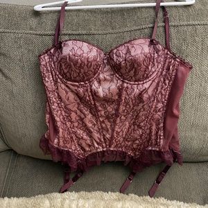 Vintage sexy little things Victoria’s Secret bustier